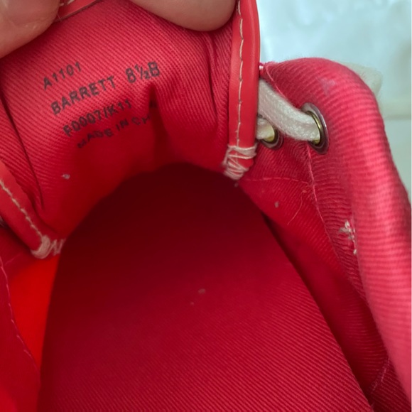 Coach Barrett Pink Sneakers - Picture 6 of 6